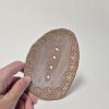 Ceramic soap holder in pink