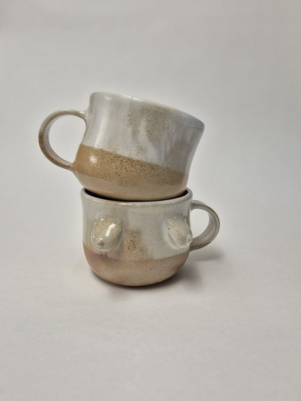 Ceramic wood fired cup