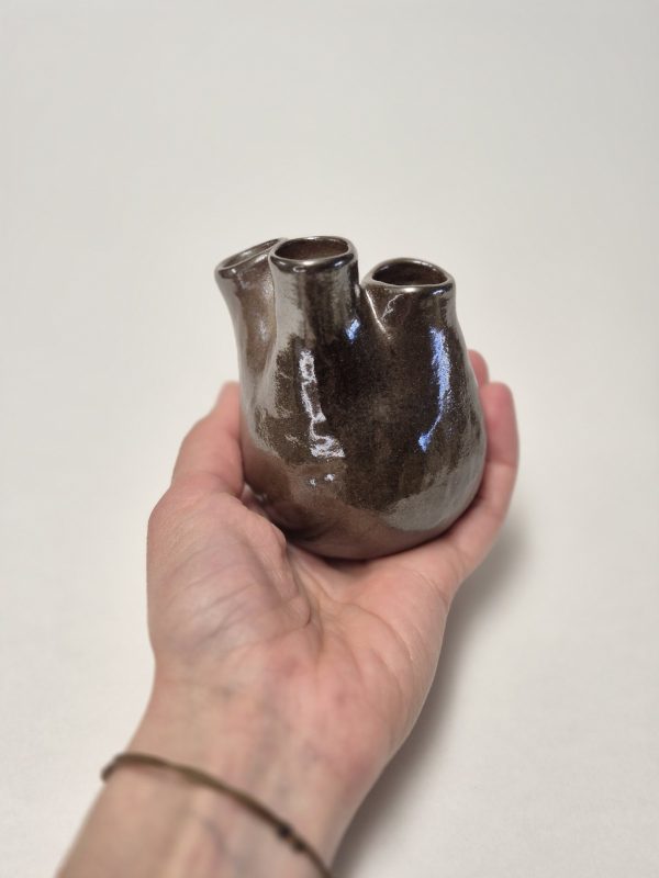 Small wood fired vase