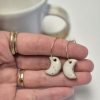 Moon shaped earrings