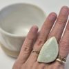 Ceramic statement ring