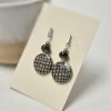 Ceramic dangle earrings