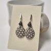 Ceramic drop earrings