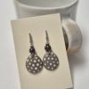 Ceramic drop earrings